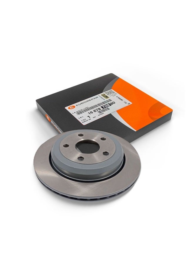 Eurorepar - Rear Brake Disc ( Single Unit ) for Jeep Grand CHEROKEE